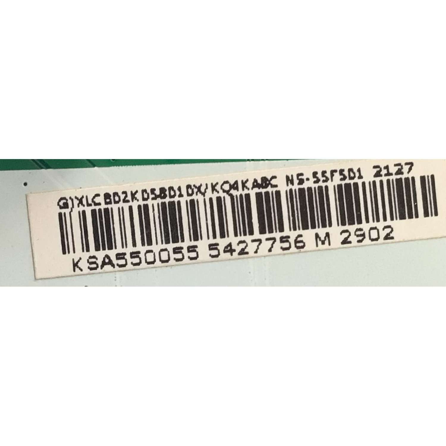 MAIN PARA TV INSIGNIA / NUMERO DE PARTE XLCB02K058 / 715GC034-M0C-B00-005Y / (G)XLCB02K058010X / KSA550055 / 5427756 / PANEL TPT550WR-D093.L REV:S21B / MODELO NS-55F501NA22 - Imagen 3
